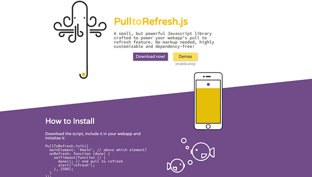 pull to refresh - Mobile