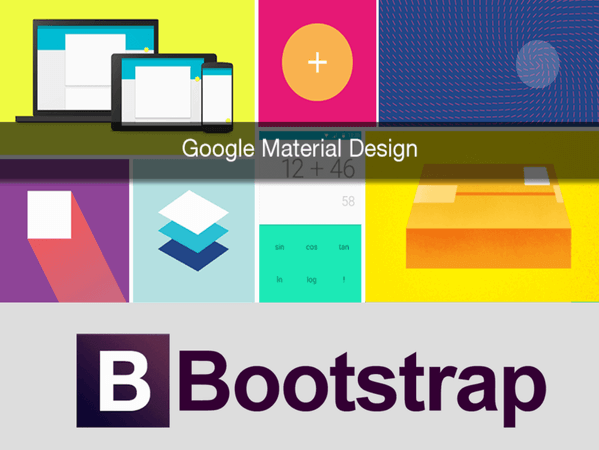 Bootstrap vs Google Material Design Lite