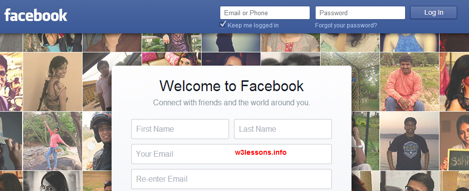 Beautiful Facebook Style Login Page In Html And Css