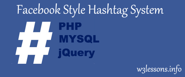 Facebook like Hashtag System with PHP