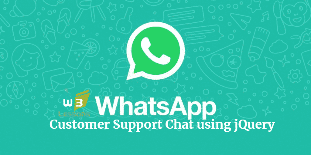 Whatsapp Chat Customer Support jQuery